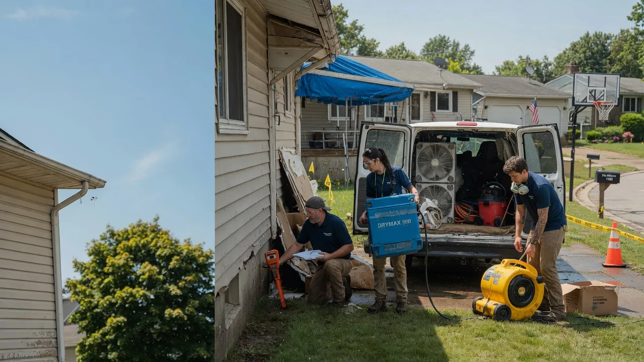 Ceiling Leak Cleanup in Berea, WV near me